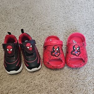 Spider-Man Kids Shoes Set